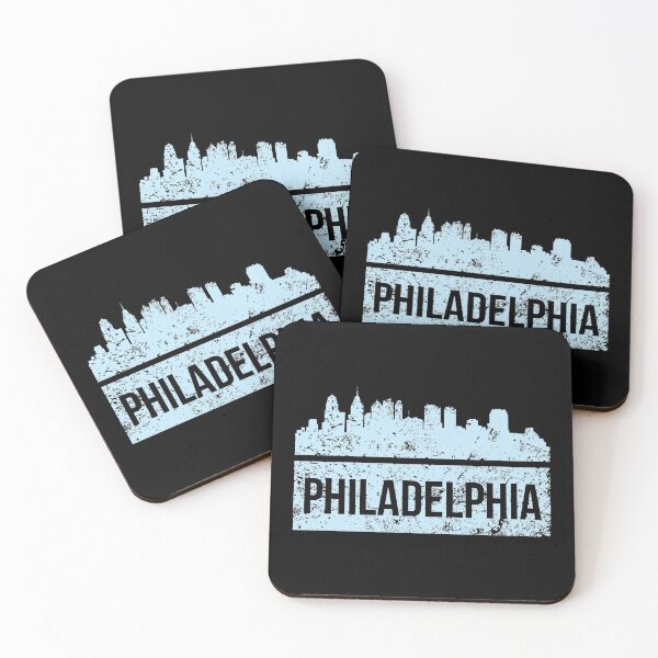 Item preview, Vintage Philadelphia Skyline City View Philly Shirt designed and sold by Orange Pieces.