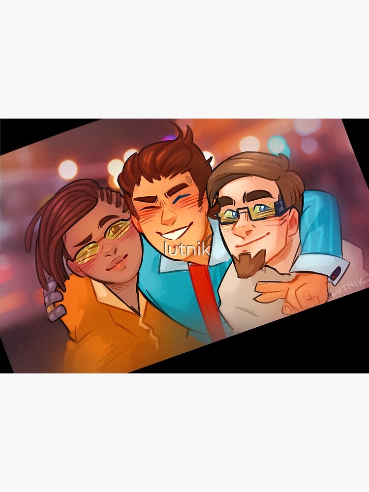 "Rhys, Yvette, and Vaughn from Borderlands" Photographic Print by lutnik Redbubble