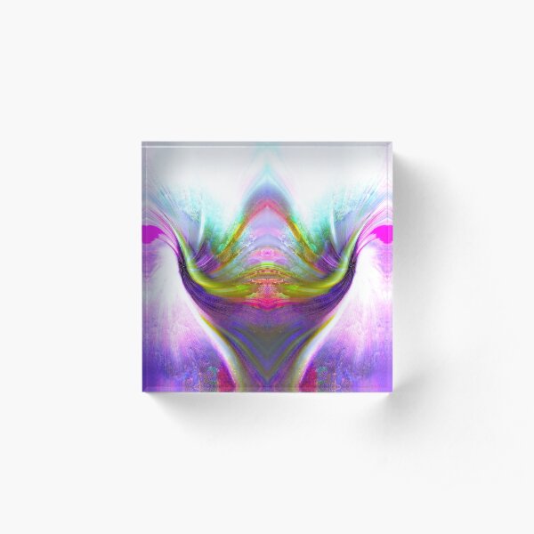 Maybe purple makes you feel good Acrylic Block