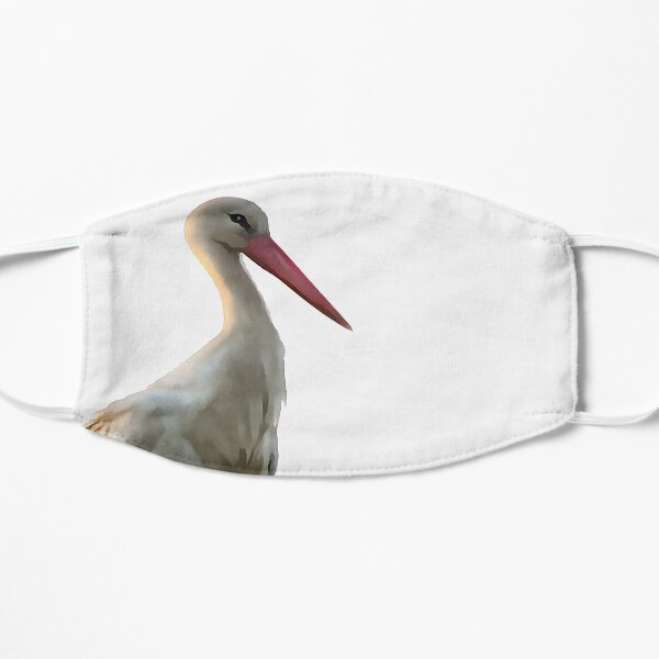 White Stork (Ciconia ciconia) Mask