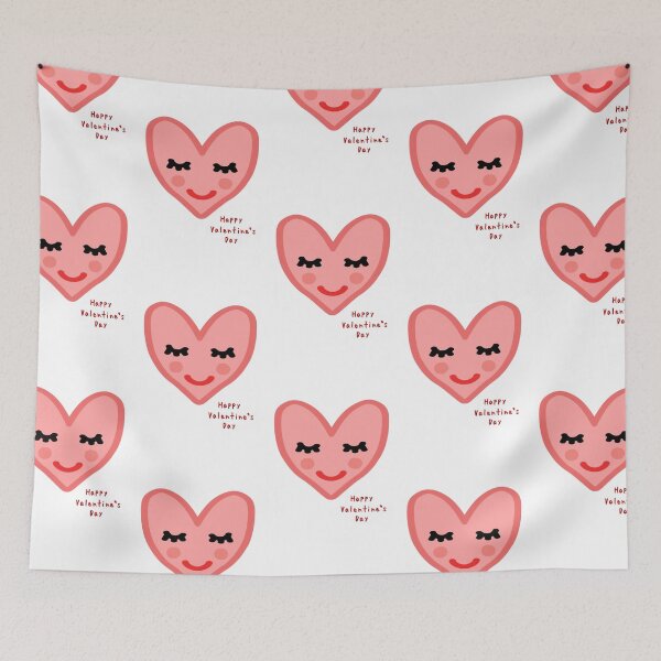 Artikelvorschau, Happy Love Heart Valentinstagskarte entworfen und verkauft von usernamenaijan.
