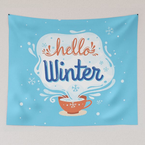 Item preview, Hello Winter designed and sold by OtterFactory.