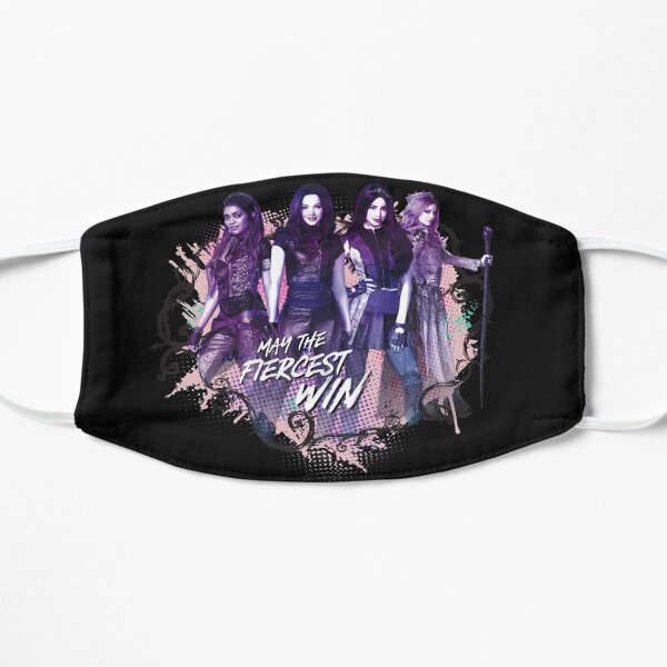 Descendants May the Fiercest Win 3 Flat Mask
