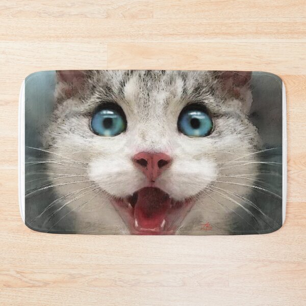 Item preview, Happy Cat Mask designed and sold by AngieBraun.