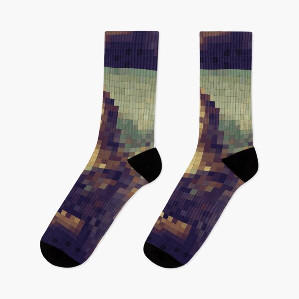 Item preview, 8-bit Mona Lisa Pixel Art designed and sold by BluePlanet.