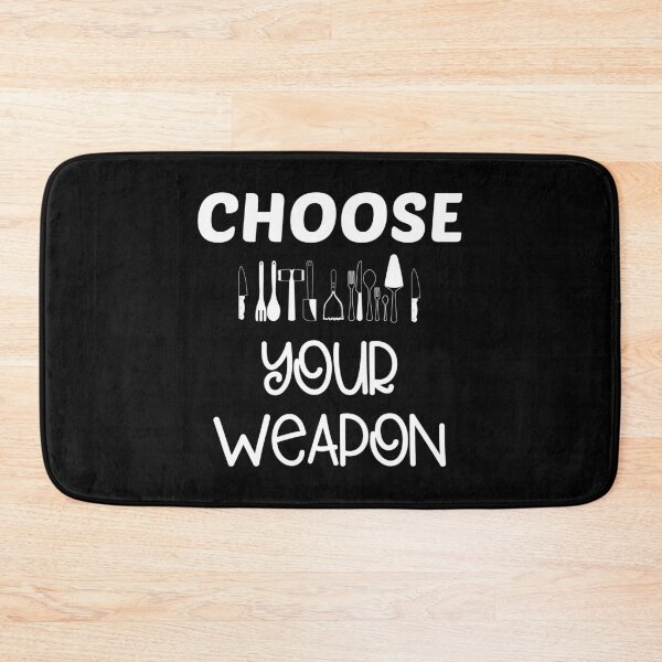 Item preview, Choose Your Weapon Professional Head Chef Gift designed and sold by haselshirt.