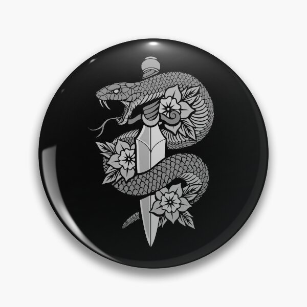 Snake & Dagger Pin