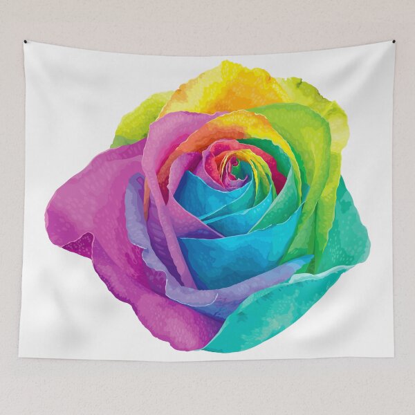 Item preview, Rainbow flower designed and sold by PRIDELGBT.