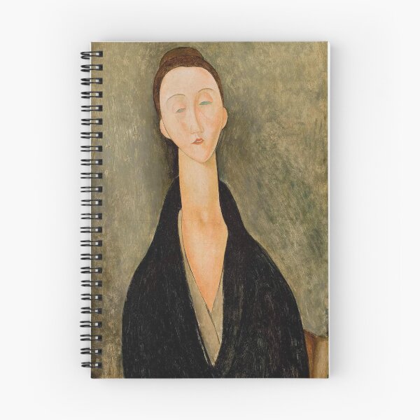 Item preview, Vintage Portrait painting by  Amedeo Modigliani (Italian, Livorno 1884–1920 Paris) designed and sold by Vintage Designs +.