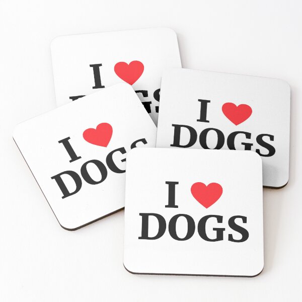 Item preview, I Love Dogs Heart  designed and sold by Vanover Designs.
