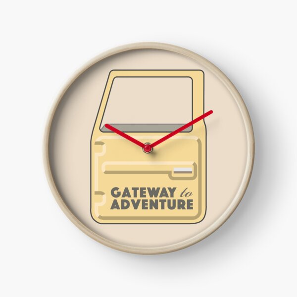 Gateway to Adventure Clock