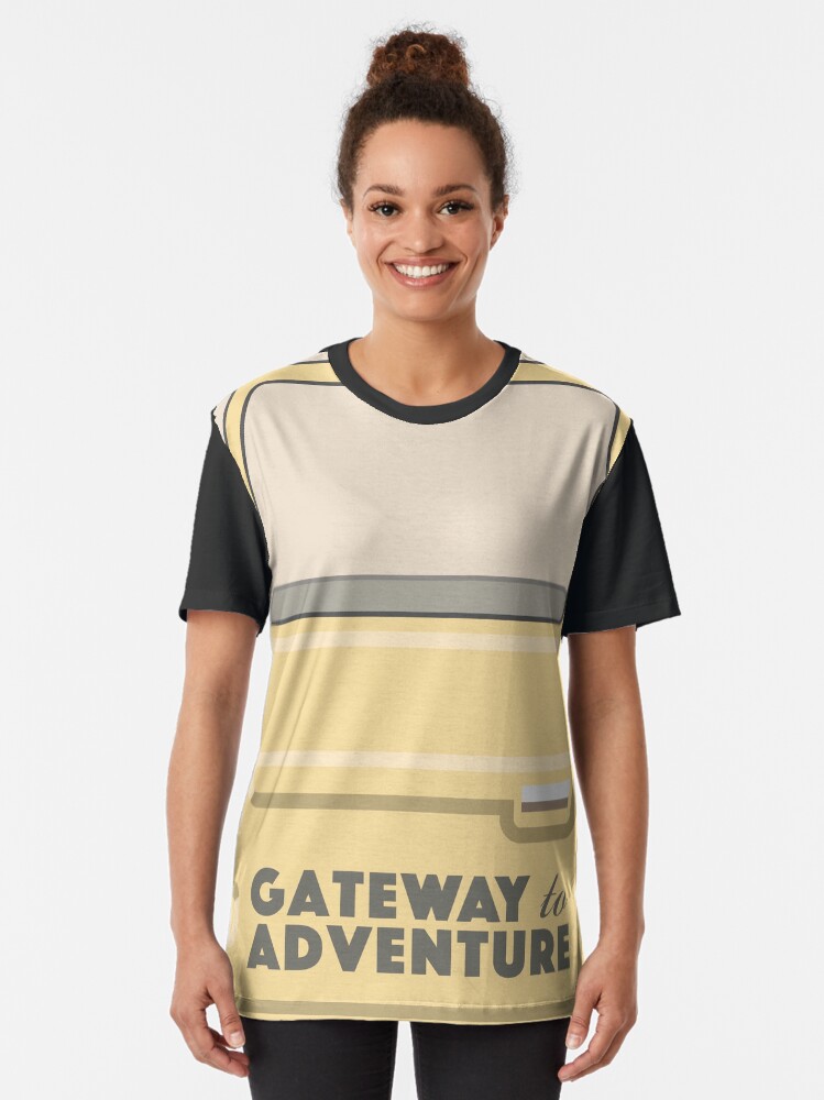 Alternate view of Gateway to Adventure Graphic T-Shirt