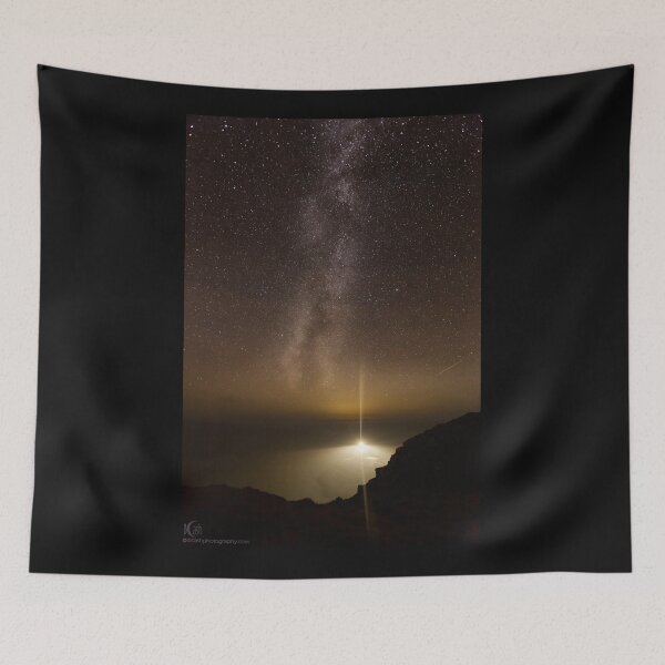Item preview, Milky Way over Lighthouse designed and sold by bcash.