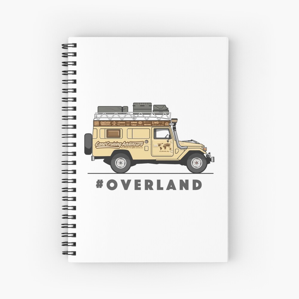 #OVERLAND Spiral Notebook