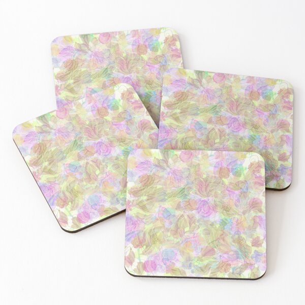 Item preview, Soft Pastel Mixed Floral Abstract designed and sold by Judy Palkimas.