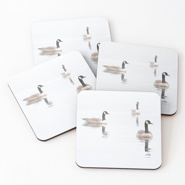 Item preview, GEESE IN THE MIST designed and sold by Andrew Hocking.