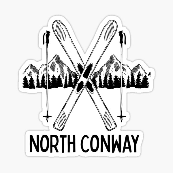 North Conway Stickers Redbubble