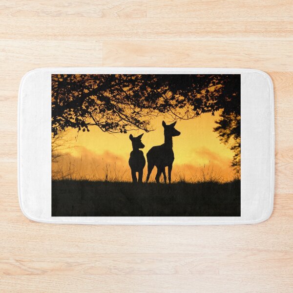 Item preview, Deer ar sunset designed and sold by Gez Robinson.