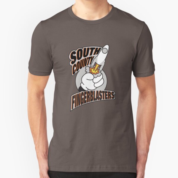South County Fingerblasters Slim Fit T-Shirt
