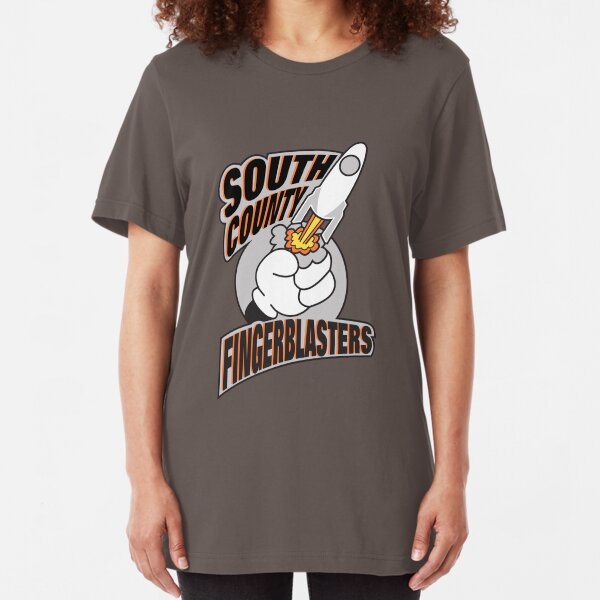 South County Fingerblasters Slim Fit T-Shirt