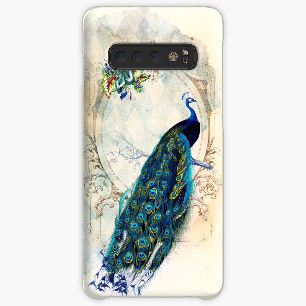 Vintage Peacock Case Case & Skin for Samsung Galaxy