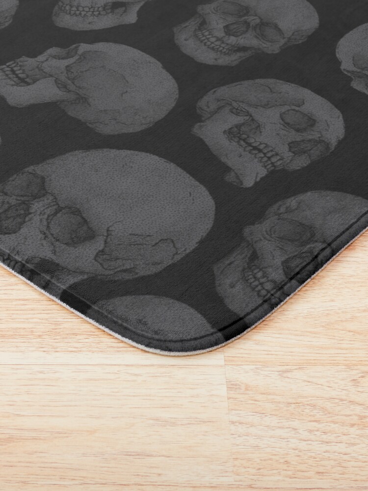 Alternate view of Skulls Bath Mat