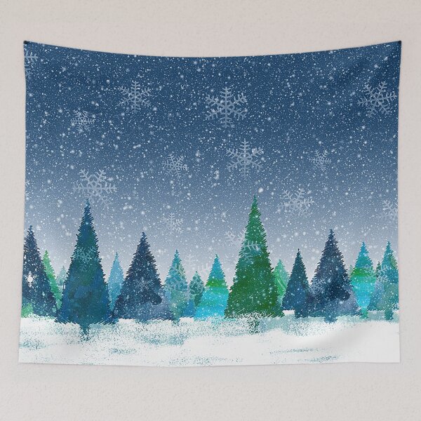Item preview, Forest in winter designed and sold by OtterFactory.