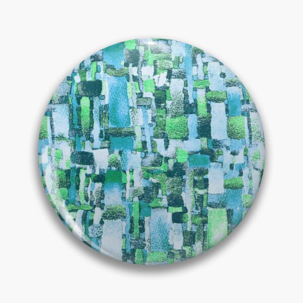 Item preview, Abstract emerald and aqua designed and sold by BessoChicca.