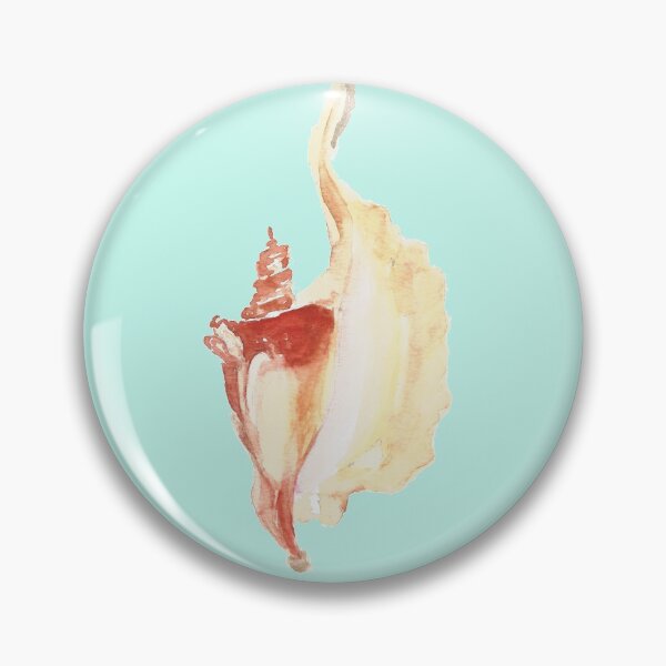 Item preview, watercolor seashell  designed and sold by raghda-s-m.
