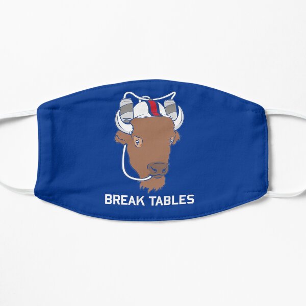 Buffalo Bills Mafia Beer Helmet Design Break Tables Flat Mask