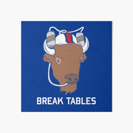 Artikel-Vorschau von Buffalo Bills Mafia Bierhelm Design Break Tische, designt und verkauft von Stayfrostybro.