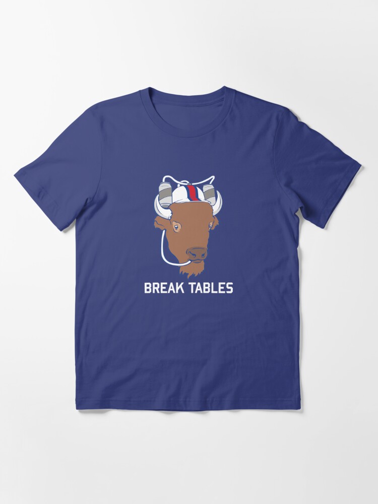 Bigfinz Bills Mafia Potato Breaking Table T-Shirt