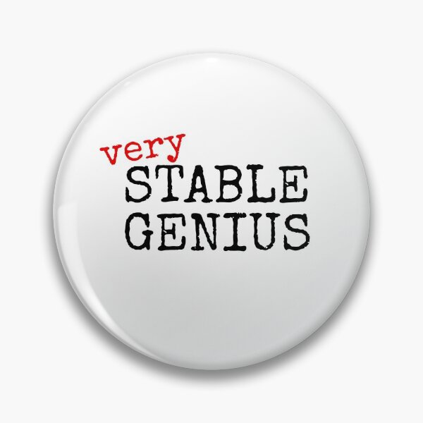 Item preview, Very Stable Genius President Doctor Donald Trump designed and sold by gillys.