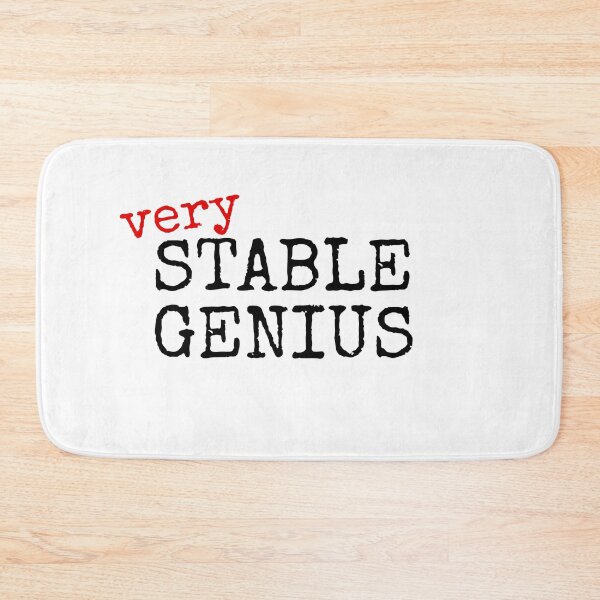 Item preview, Very Stable Genius President Doctor Donald Trump designed and sold by gillys.