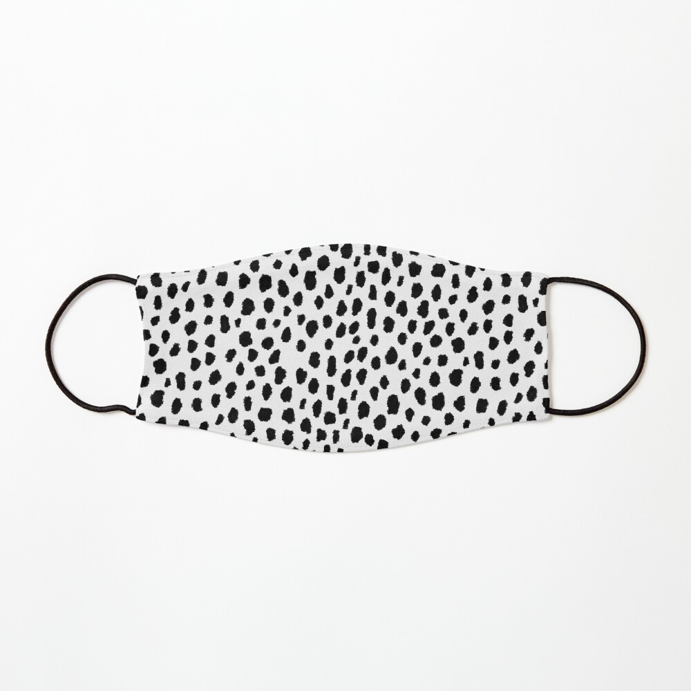 Dalmatian Spots (black/white) Mask