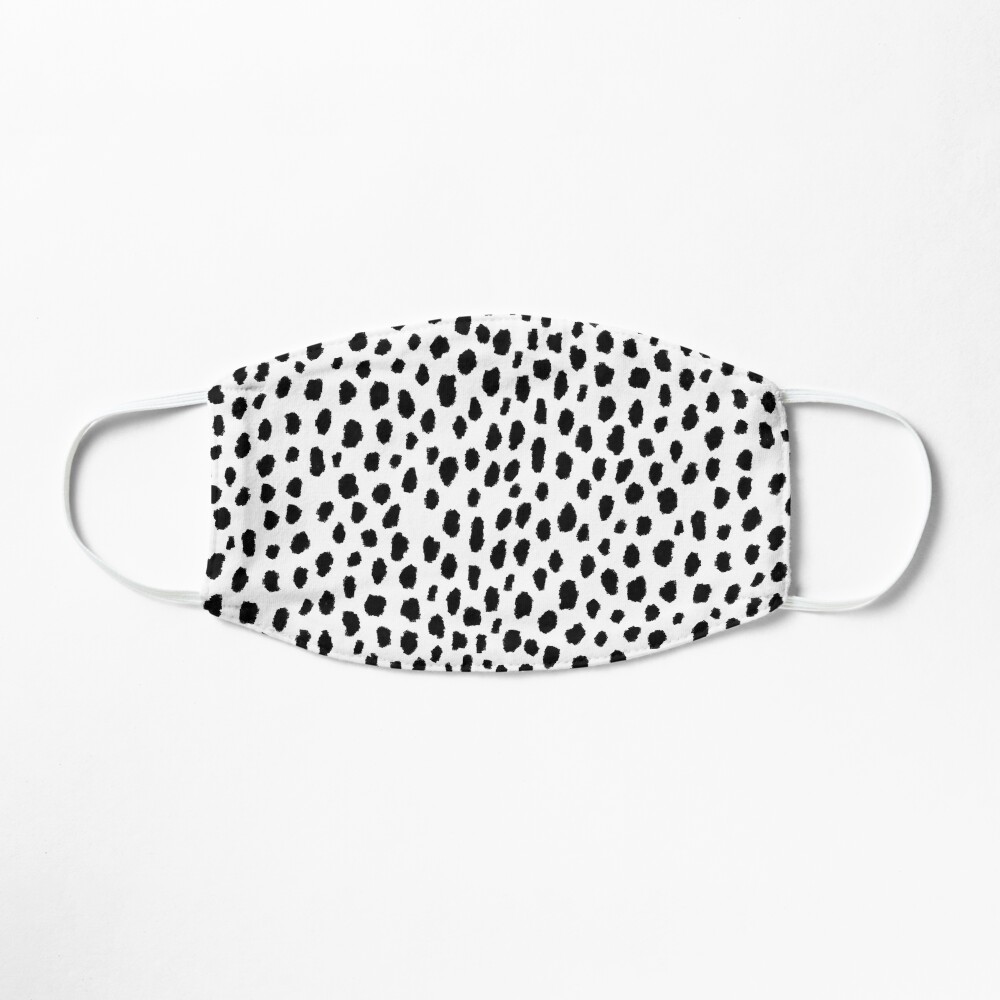 Dalmatian Spots (black/white) Mask