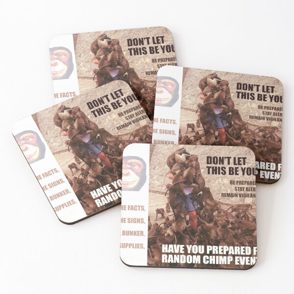 Item preview, DON'T LET THIS BE YOU RANDOM CHIMP EVENT PROPAGANDA  designed and sold by RANDOM CHIMP EVENT official.