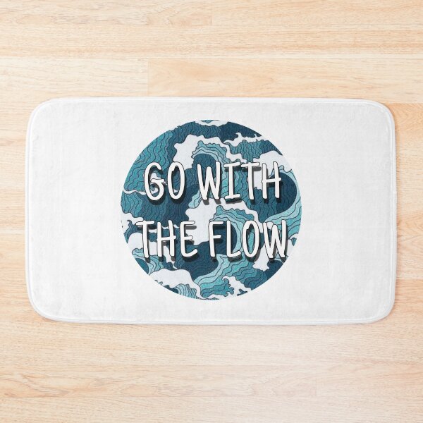 Item preview, go with the flow designed and sold by nikkivan.