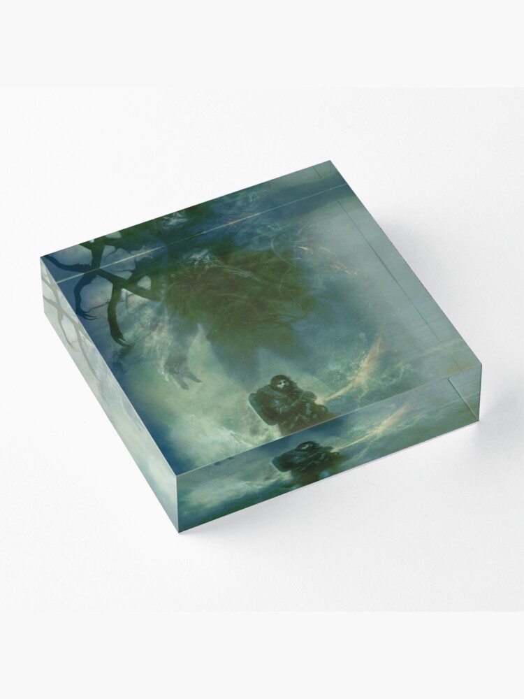 Alternate view of The Thing Poster Acrylic Block