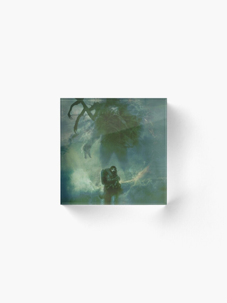 Alternate view of The Thing Poster Acrylic Block