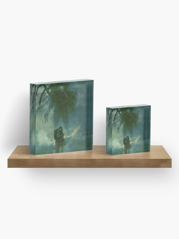 Alternate view of The Thing Poster Acrylic Block