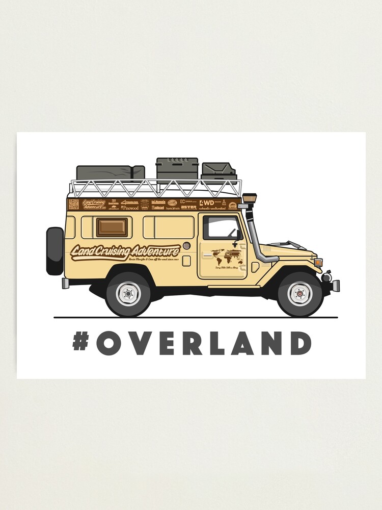 Alternate view of #OVERLAND Photographic Print