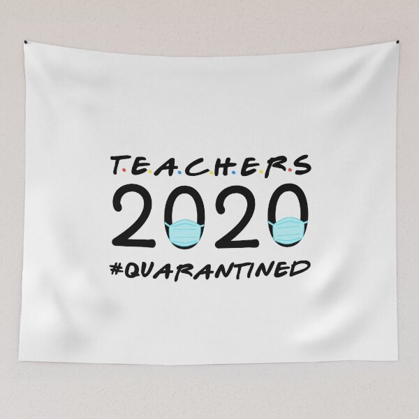 Aperçu de l'œuvre Enseignants 2020 en quarantaine créée et vendue par kader85.