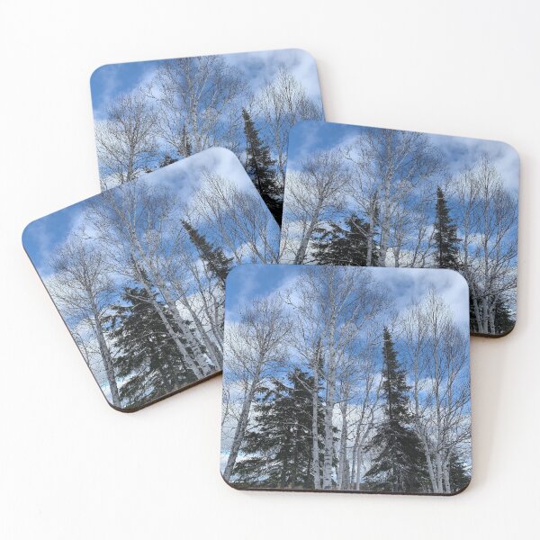 Item preview, Trees Posing in Winter designed and sold by Judydcreates.