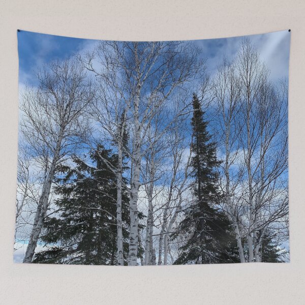 Item preview, Trees Posing in Winter designed and sold by Judydcreates.
