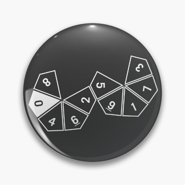 Item preview, Grey Unrolled D10 designed and sold by clarkstpress.