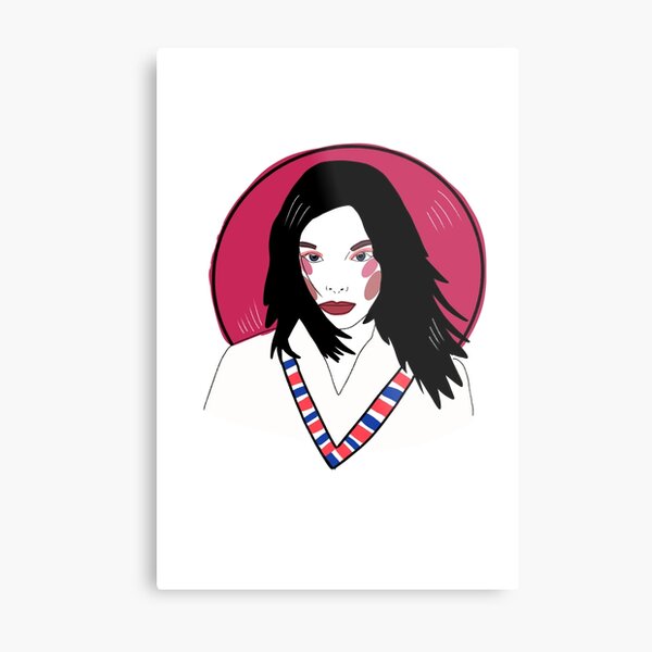 Bjork Metal Print