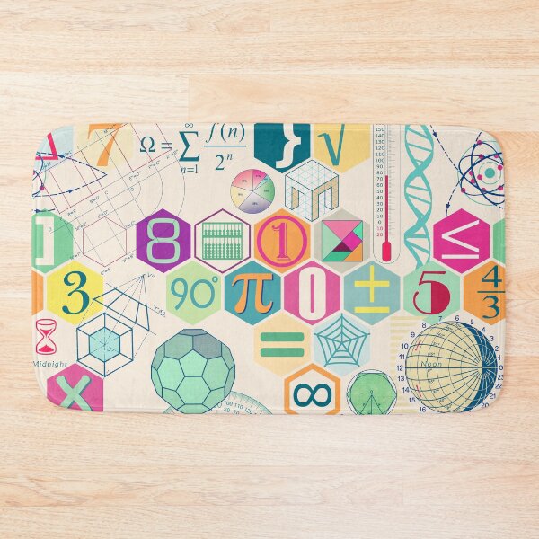 Item preview,  Math in color (pastel pink) designed and sold by BessoChicca.