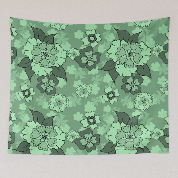 Item preview, Flower Doodle LineArt Collection Seamless Surface Pattern designed and sold by Saskia Beeldman.