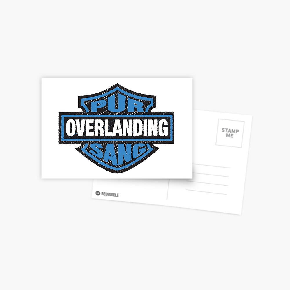 Overlanding Pur Sang Postcard